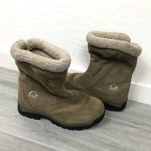 Sorel Waterproof Thinsulate Ultura Tan Boots 7